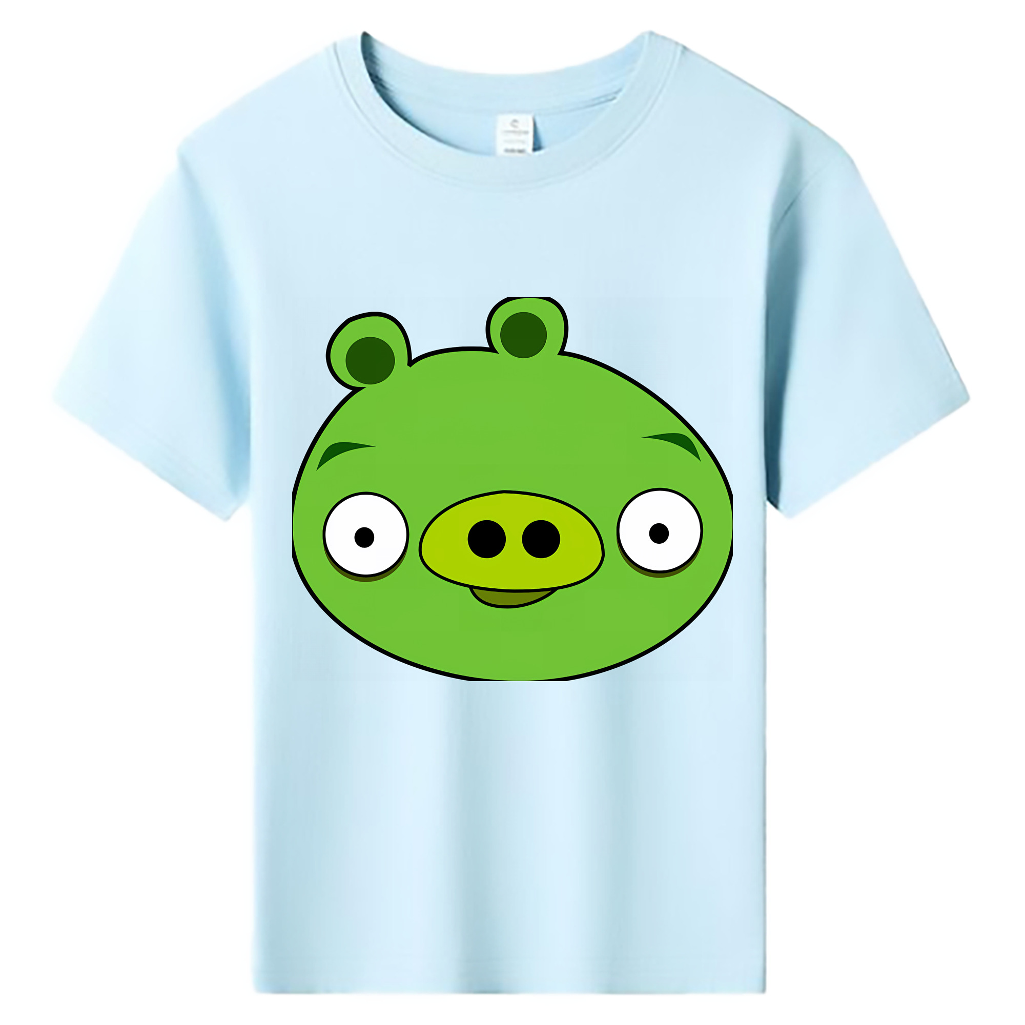 （画像用） Angry Birds アングリーバード 綿100％キッズTシャツ（フロントプリント）